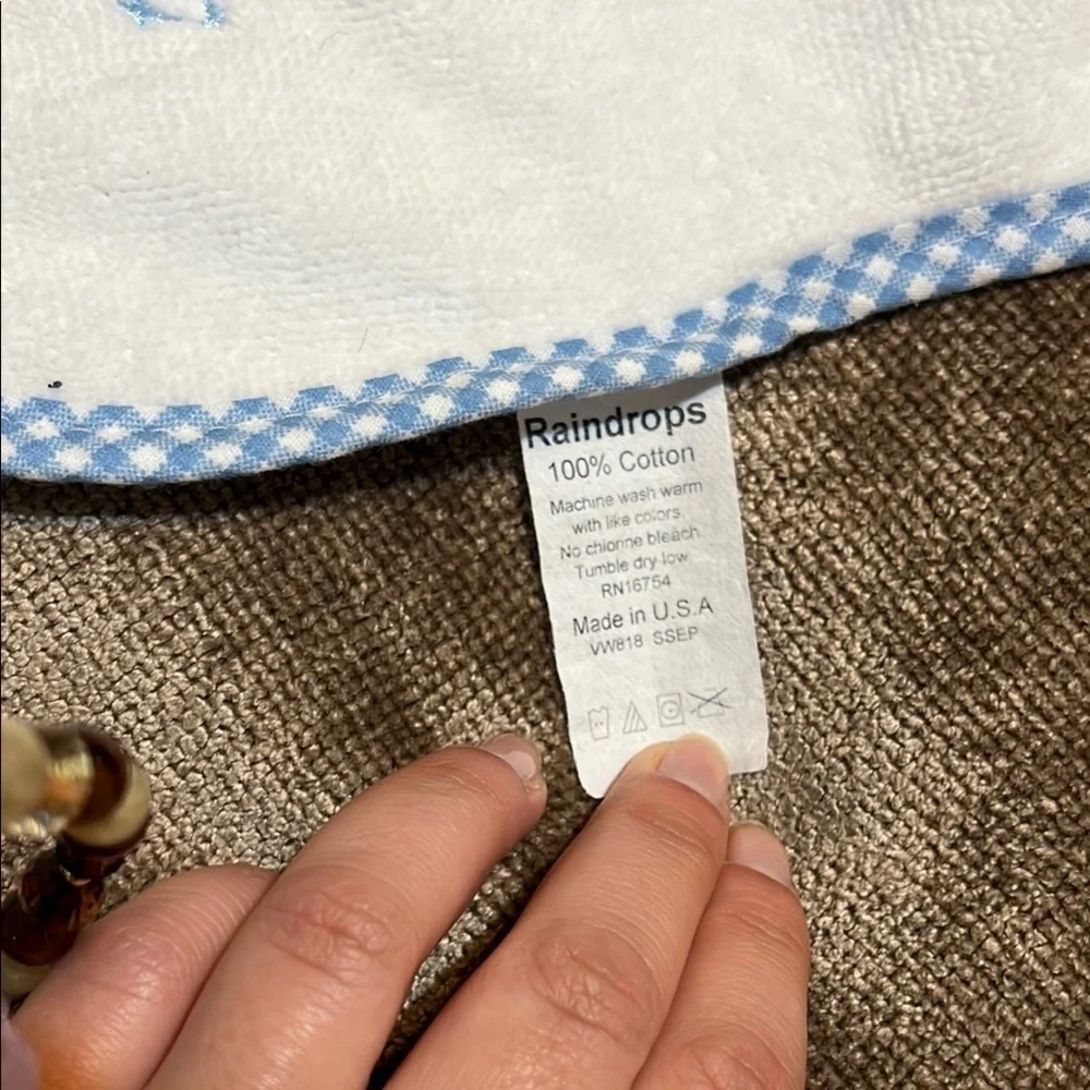 White & Blue “Great-Grandma Loves Me” Bib - free with any purchase